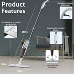 Spray Mop with Reusable Pad - ممسحة الرش - My Store