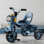 Robo Face Tricycle for Kids (2–5 Yrs) – Music, Lights & Storage Basket - [UAE]