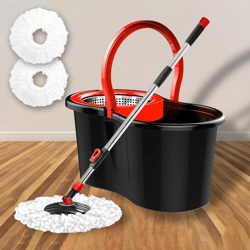 360° Spin Mop and Bucket Set - مجموعة ممسحة ودلو - My Store