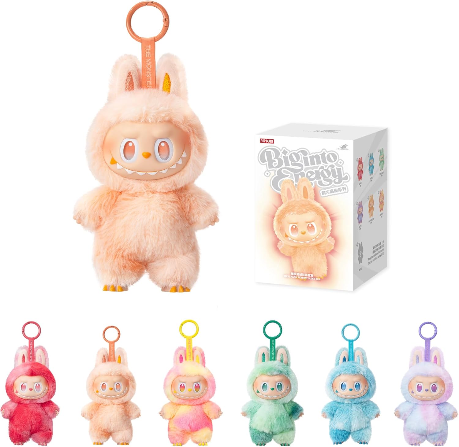 Labubu Biginto Energy Blind Box Series | Fuzzy Collectible Figures - [UAE]