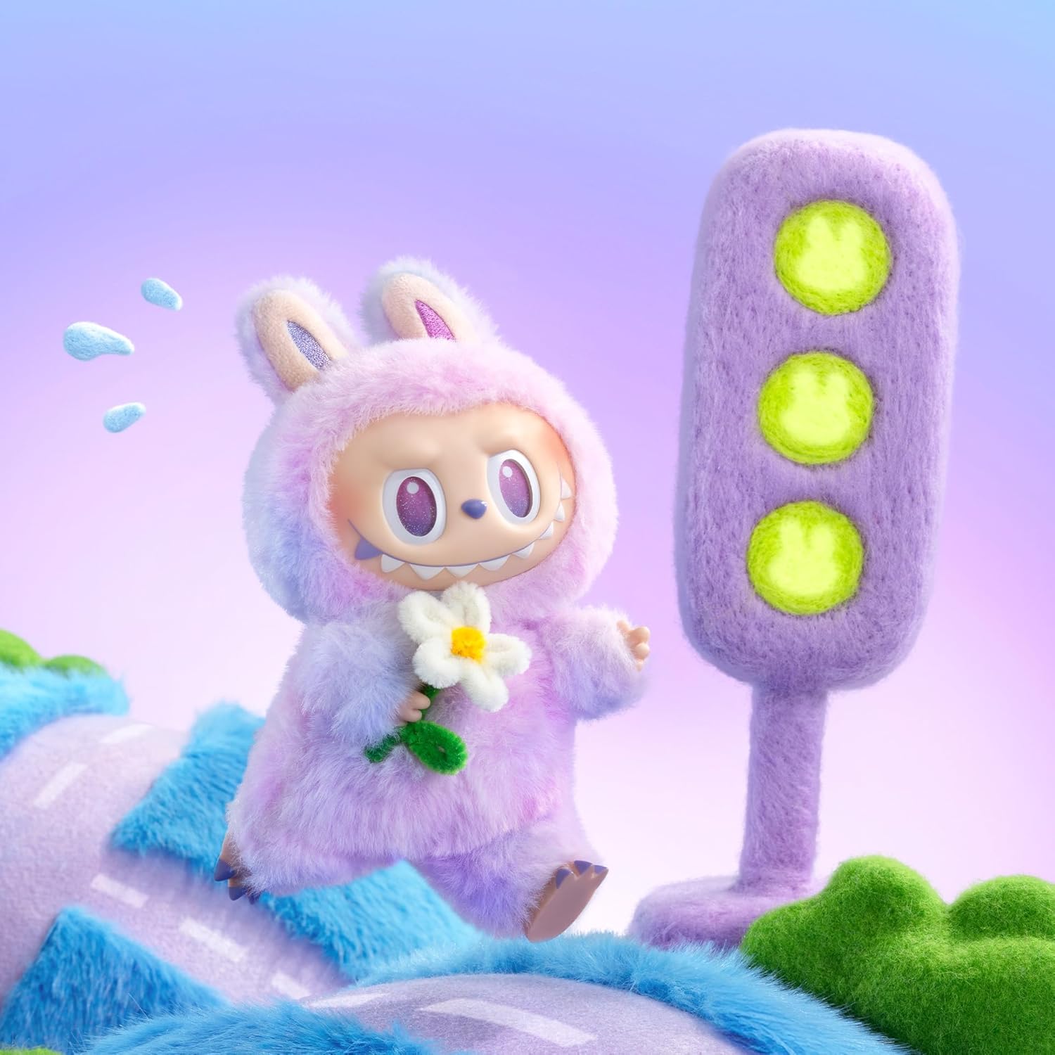 Labubu Biginto Energy Blind Box Series | Fuzzy Collectible Figures - [UAE]